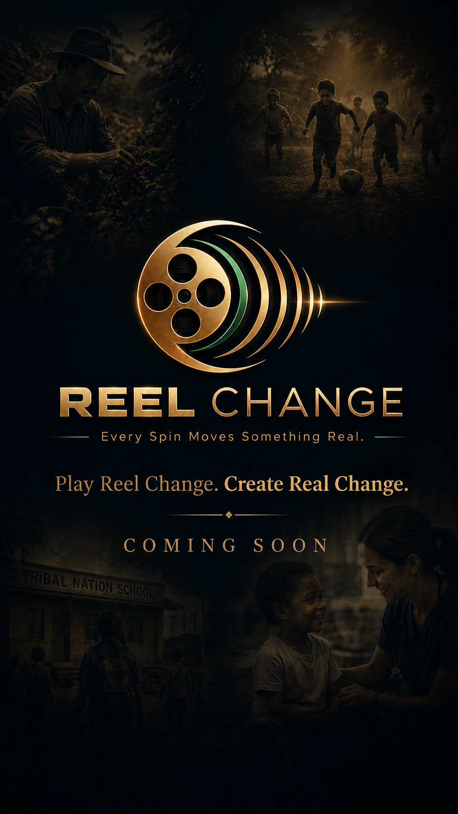 Reel Change coming soon screen